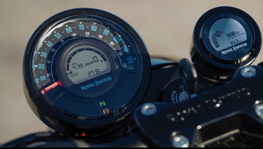 Shotgun 650 Tripper navigation